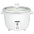 Better Chef 8-cup rice cooker in white, compact kitchen appliance with digital controls for easy rice preparation.