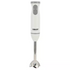 Better Chef immersion blender in black with stainless steel blending arm, showcasing its ergonomic handle and attachments.