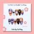 Boo Sparkles Glitter Halloween Press-On Nails