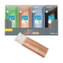 Plastic pencil case for school by Farmacias Savia, rectangular with zipper closure and multiple compartments for stationery.