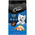Cesar Dry Rotisserie dog food, 2.7 lb bag, premium pet alimentation with visible dry kibble in a resealable bag.