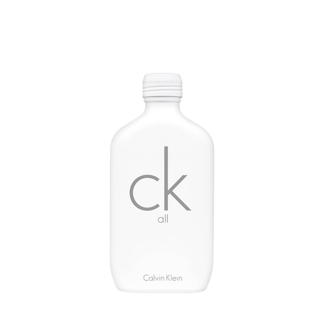 Calvin Klein All Eau de Toilette Men 6.7 oz bottle, sleek glass design with Calvin Klein branding, for men.