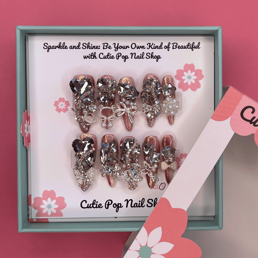 Press-on nails from Cutie Pop Nail Shop&
