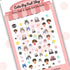 Kawaii Toto nail sticker from Cutie Pop Nail Shop featuring cute cartoon character design for nail art decoration.