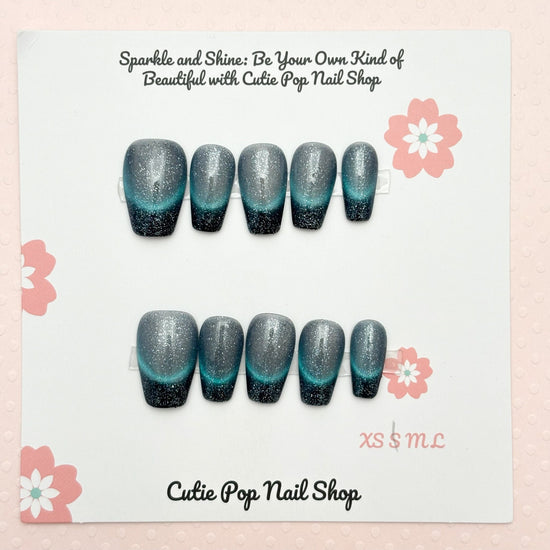 Cats Eye Infinite Sky Magnetic Nails