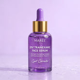 Maree dark spot corrector tube with applicator for reducing dark spots and uneven skin tone