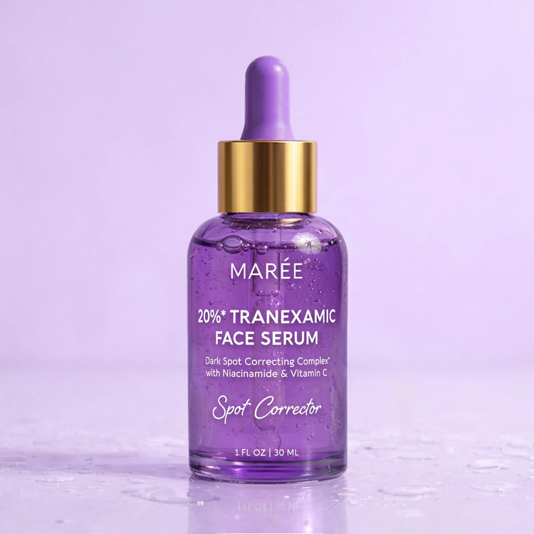 Maree dark spot corrector tube with applicator for reducing dark spots and uneven skin tone