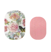 Fairytale nail strips by Cutie Pop Nail Shop featuring colorful, whimsical fairy tale-inspired designs on adhesive nail strips.
