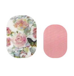 Fairytale nail strips by Cutie Pop Nail Shop featuring colorful, whimsical fairy tale-inspired designs on adhesive nail strips.