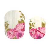 Peony Blooms nail strips by Cutie Pop Nail Shop, featuring floral floral design perfect for stylish manicures.