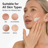 Maree face polishing scrub and exfoliator for youthful skin, featuring a jar of the skincare product with textured exfoliating particles.
