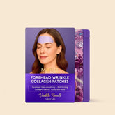 Maree anti-wrinkle forehead patches on a card, designed to smooth fine lines and reduce wrinkles on the forehead.
