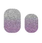 Lilac ombre nail strips from Cutie Pop Nail Shop, showcasing a gradient design perfect for stylish manicures.