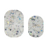 Lightning Dust nail strips from Cutie Pop Nail Shop with glittery, lightning bolt design on a neutral background.