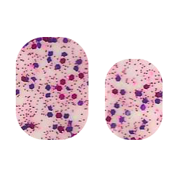 Aleura nail strips by Cutie Pop Nail Shop, stylish adhesive nail art strips with intricate designs on a neutral background.