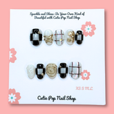 Golden Elegance Luxury Press-On Nail Set