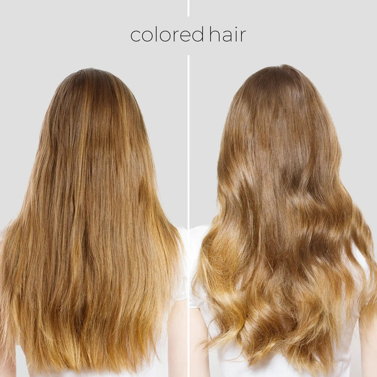 Maree keratin hair mask for damaged hair, showing before and after images of deep conditioning treatment for damaged hair.