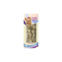 Small Happy Pet Knotted Bones from Farmacias Savia, natural dog chew snack in a 5oz package, showing the knotted bone shape.