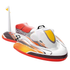 Inflatable Intex Wave Ride-On float measuring 46x30.5 inches with colorful wave design for water fun.