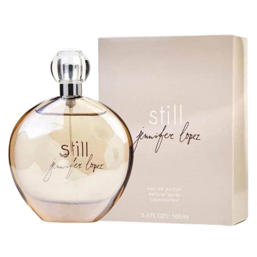 Jennifer Lopez Still Eau de Parfum for women in 3.4oz bottle, elegant perfume with floral and woody notes.