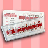 Japanese Kawaii nail stickers from Cutie Pop Nail Shop, featuring colorful and cute nail strip designs for a fun manicure.