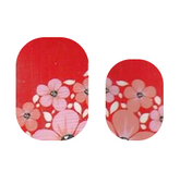 Cutie Pop Nail Shop Geisha Girl nail strips with traditional Japanese design for stylish, easy-to-apply nail art.