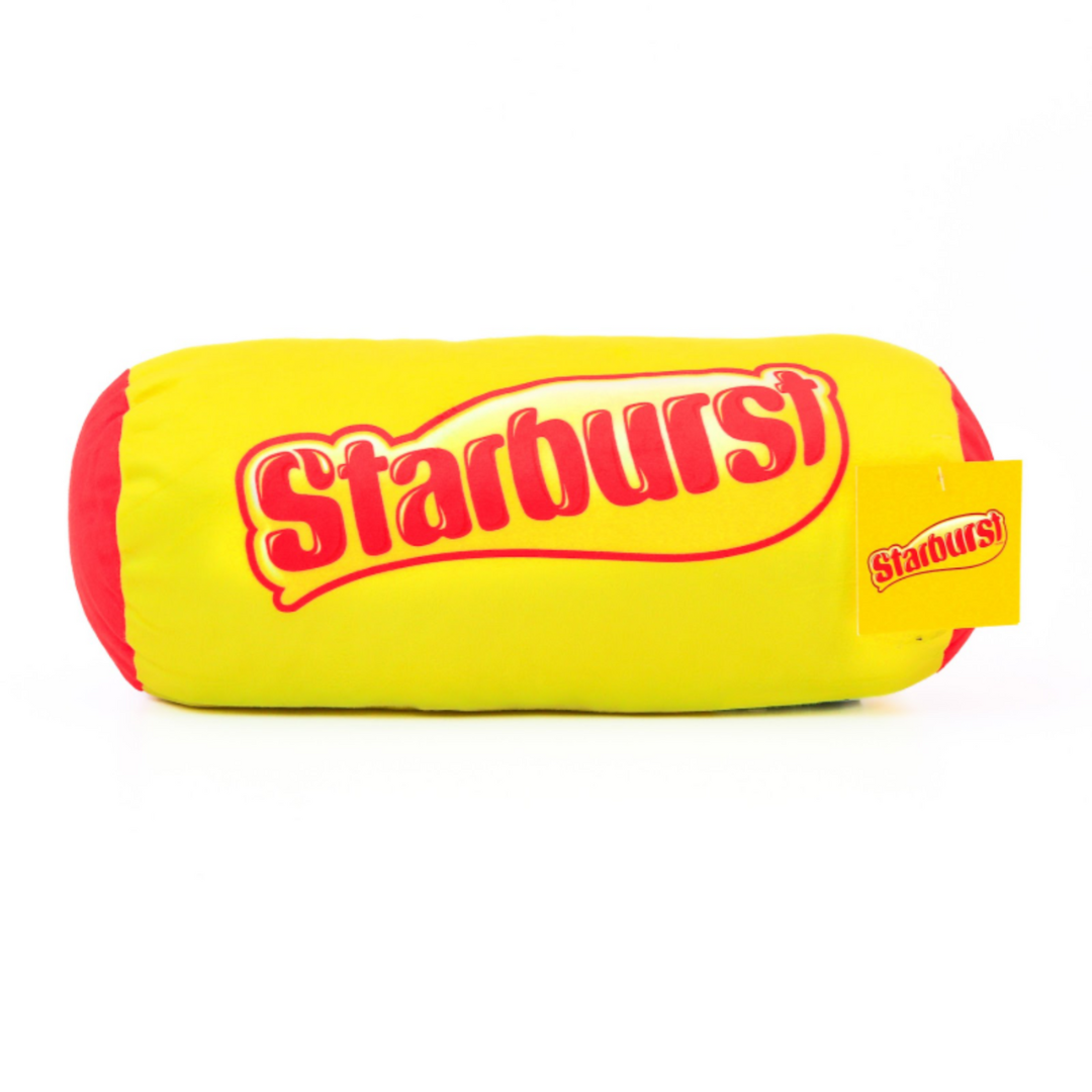 Lumbar cylindric pillow with starburst pattern for pets, providing support and comfort from Farmacias Savia.