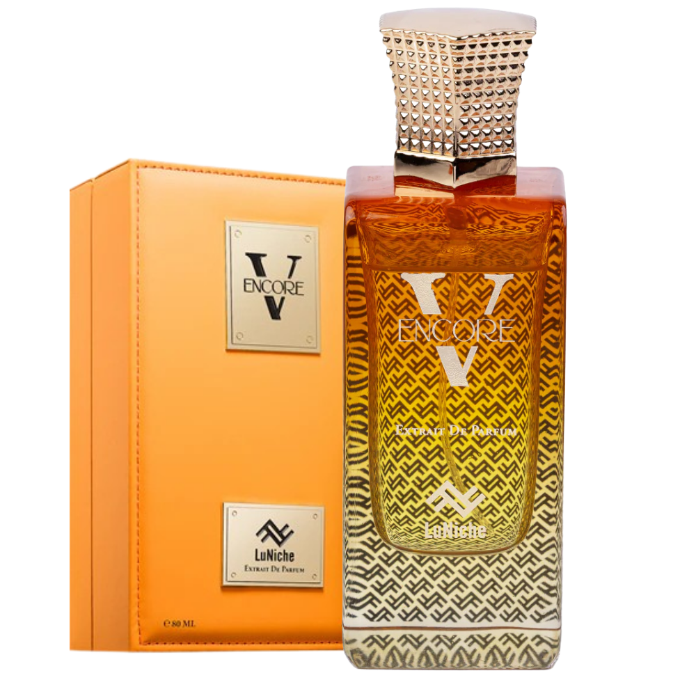 LuNiche Encore V women parfum bottle from Farmacias Savia, 2.7 oz, featuring elegant design and floral fragrance.
