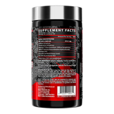 Nutrex LIPO-6 Black Ultra Concentrate weight loss supplement bottle with 60 capsules, featuring black packaging and label design.