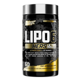 Nutrex LIPO-6 Hers Ultra Concentrate weight loss supplement bottles with 60 capsules, designed for women’s fat burning.