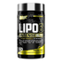Nutrex LIPO-6 Intense Ultra Concentrate weight loss supplement capsules, shown in black bottle with label, 60 caps.