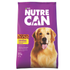 Solla Nutrecan Premium Adult Dog Food for medium and large breeds in 55.1 lb bag, high-quality pet alimentation by Farmacias Savia.
