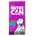 Nutre Can Puppy Dog Food in 4.4 lb can, featuring farm-fresh ingredients for healthy growth and nutrition.