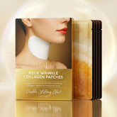 Maree lifting neck wrinkle patches applied to the neck, designed to reduce fine lines and improve skin firmness.