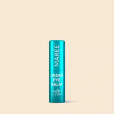 Maree Instant Eye Smoother Balm in a sleek stick form, designed to reduce puffiness and smooth the skin around the eyes.