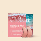 Pink Maree eye patches for puffiness, featuring soothing gel formulas to reduce swelling and refresh tired eyes.