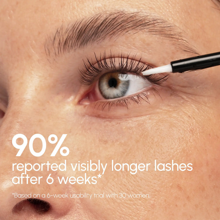 Maree Lash & Brow Growth Serum bottle showing the product for fuller-looking eyelashes and eyebrows.