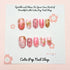 Nezuko Round Anime Press-On Nail Set