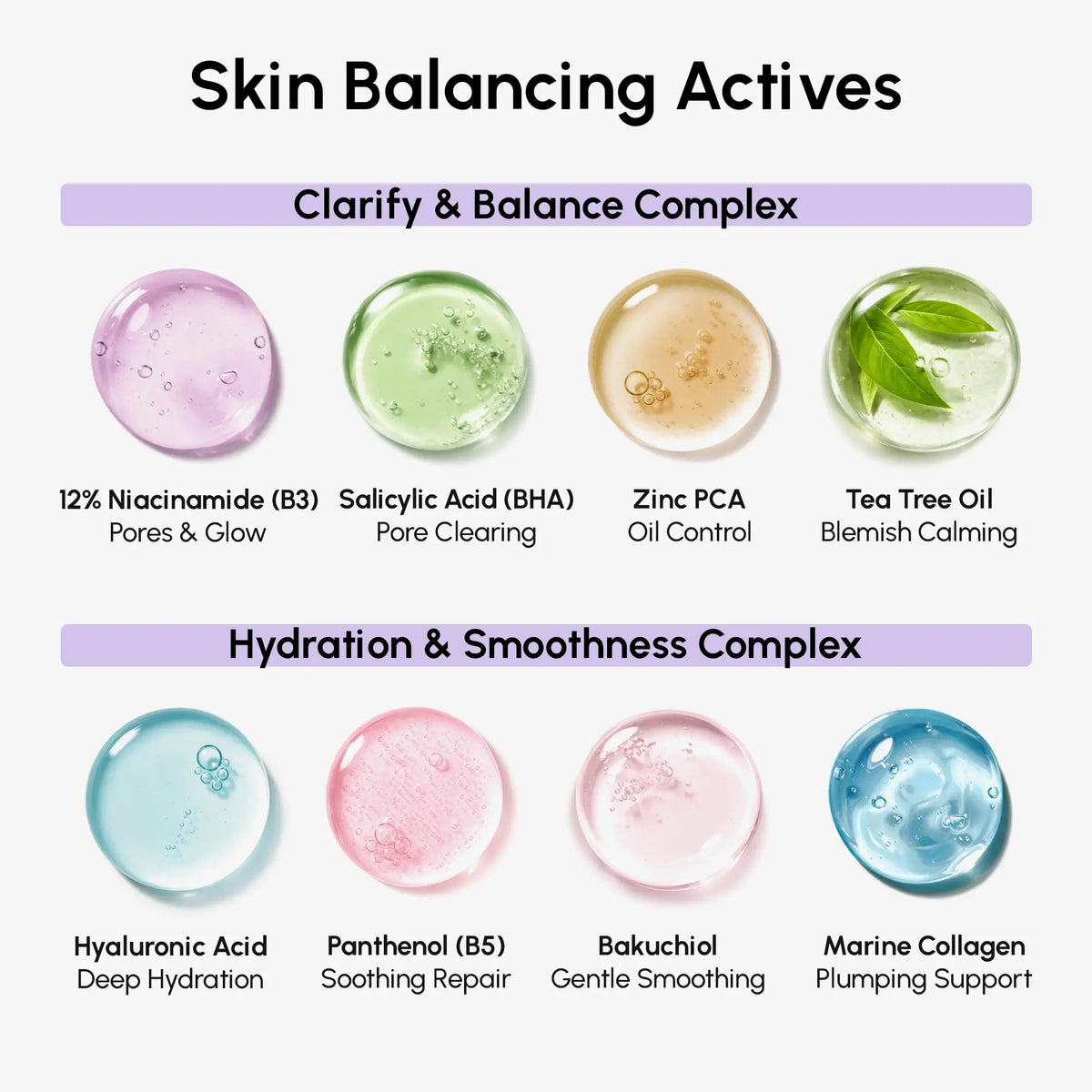 Maree 12 Niacinamide Smooth & Glow Pads arranged in a jar, featuring textured pads soaked in skincare solution for brightening and smoothing.