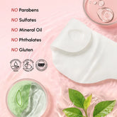 Maree PDRN V-line lifting mask applied to face, featuring a soothing sheet mask designed for facial skin tightening and rejuvenation.