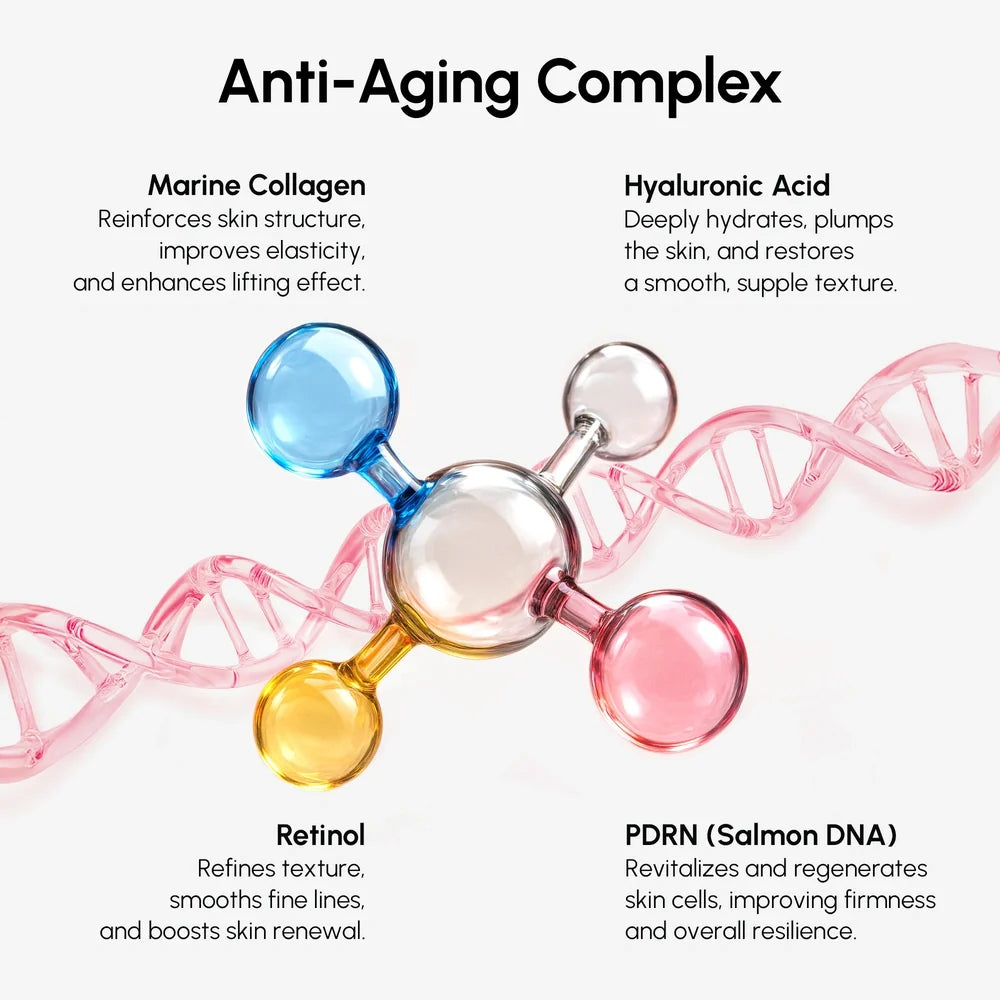 Maree PDRN V-line Lifting Mask showing a close-up of the mask&