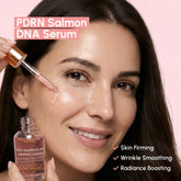 Maree Firming & Renewing PDRN Serum bottle, anti-aging glow booster with a sleek design and clear labeling.