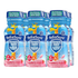 Six-pack of PediaSure Strawberry Nutritional Shakes in 8 oz bottles from Farmacias Savia, featuring bright strawberry-flavored drink images.