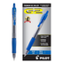 Blue Pilot G2 premium gel roller pen with 0.7mm tip, designed for school use, by Farmacias Savia.