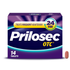 Prilosec OTC delayed-release tablets by Farmacias Savia, 14-count blister pack for acid reflux relief.
