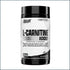 Nutrex L-Carnitine 1000 weight loss supplement bottle with 120 capsules, featuring white and green label design.