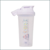 25oz Core Nutritionals Crush It protein shaker bottle with a secure lid and durable plastic construction, ideal for mixing protein drinks.