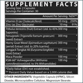 Testosterone booster Nutrex T-Up Max 60 capsules by PoorBoySupplements.com, showing the supplement bottle and label.