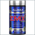 Allmax ZMX2 Advanced testosterone booster capsules for men, featuring 90 capsules in a sleek bottle.