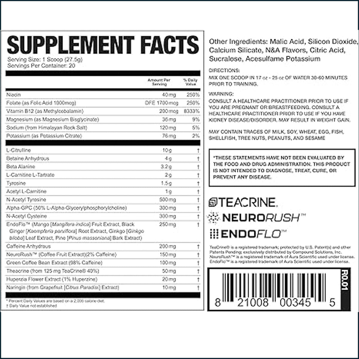 Magnum Limitless X16 pre-workout supplement container with 20 servings, featuring bold branding and vibrant label design.